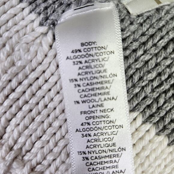 Lou & Grey Anthropologie Sweater Cashmere Wool Chunky Knit Balloon Sleeve XS - Picture 12 of 16